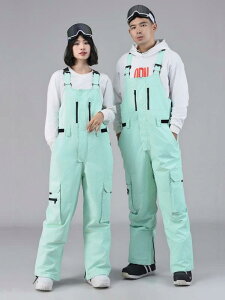 スノーボード ウェア スキー スノボー アウトドア スポーツ 冬 ワンピース つなぎ サスペンダー メンズ レディース 屋外 防水 防風 厚手 暖かい カップル おしゃれ