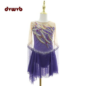 フィギュアスケート パフォーマンス 衣装 ゴージャス フィギュアスケート プロ 競技 ステージ コスチューム スケート 服 フィギュアスケート 競技 ステージ コスチューム 子供 大人 スカー