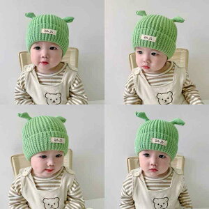 キッズ ベビー ニットキャップ 防寒対策 帽子 かわいい 帽子 春秋 ウール 暖かい 男の子 女の子 幼児 帽子 冬 約624ヶ月推奨赤ちゃん頭囲4348CM範囲