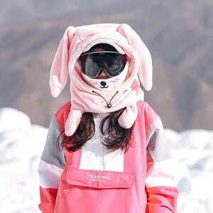 バラクバラ ウィンター スポーツ 冬用 スキー フード 防風性 保温性 耐寒性 防寒具 かわいい マスク メンズ レディース 帽子 男女兼用 ユニセックス