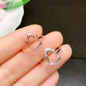 w fB[X S925 Vo[ 18KzCgS[h [YS[h bL t[TCY g 9×10mm  Op[c(x2)