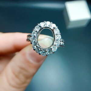 w fB[X S925 Vo[ g I[o 8x10mm TCY\ 18K zCgS[h [YS[h dCbLH ݂̂ i ߂ JWA ʋ ItBX