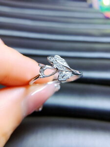 指輪 レディース S925 シルバー オープンリング 水滴型 空枠 プラチナ仕上げ ゴールド仕上げ 調節可能 ファッション カジュアル オフィス プレゼント 誕生日 記念日