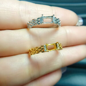 w fB[X S925 Vo[ g ` 4x6mm v`idグ S[hJ[ TCY\ ʋ ItBX LL fUC