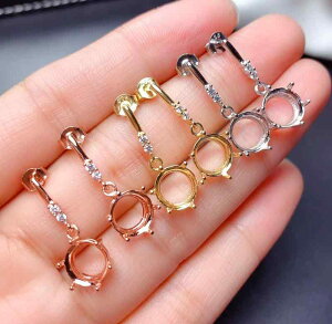 sAX fB[X S925Vo[ 18KbL g  DIY nhCh WG[p[c ~` [X 5mm 6mm 8mm 10mm