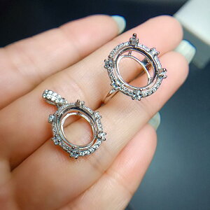 w O lbNX y_g Zbg fB[X t[TCY S925Vo[ 18KzCgS[hbL [YS[hbL ȉ~ g 10×12mm i fC[[X
