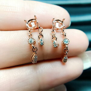 sAX fB[X S925Vo[ 18KS[hJ[bL gp[c  Xg[p i Vv 4mm 5mm   DIY nhChf