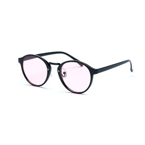 サングラス レディース ラウンド レトロ ファッション UV400カット 丸型 おしゃれ ドライブ 旅行 アウトドア オフホワイト ブラック