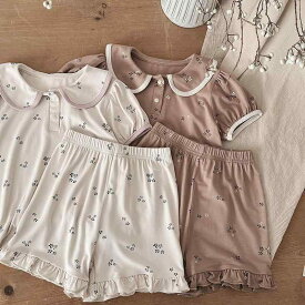 キッズパジャマ 男の子 女の子 モダール素材 通気性抜群 薄手 夏用 ルームウェア 上下セット A類安全基準 肌触りなめらか 冷房対策