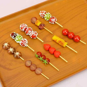 おもちゃ おままごと ごっこ遊び 食品サンプル フェイクフード リアルな ミニチュア 串物 牛肉串 タンフールー おでん風串 カートゥーン PVC製 ディスプレイ 置物 かわいい ポップ バラエテ