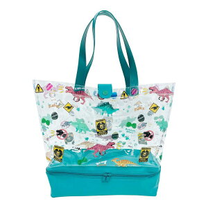 プールバッグ 男の子 女の子 2層式 2ルーム 防水 チャック ファスナー ビニール キッズ 二重式 おしゃれ かわいい 子供 ビーチバッグ スイムバッグ 水泳 スイミング 小さい 幼稚園 保育園 小