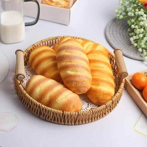 スクイーズ 低反発 ストレス解消 食品サンプル フランスパン エッグタルト パンモチーフ リアル フェイクスイーツ オブジェ 飾り PU素材(x2)