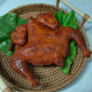食品サンプル リアル 精巧 ローストチキン模型 オルレアン風 飲食店 レストラン 居酒屋 店舗向け ディスプレイ 撮影用 置物 飾り 樹脂製