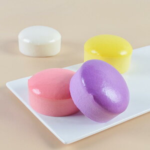 玩具 ストレス解消 スローリバウンド スクイーズ パン ケーキ PU素材 マカロンカラー リアル フェイクフード ミニサイズ 癒やしグッズ(x2)