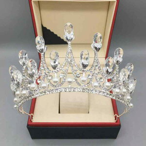 ヘッドドレス レディース プリンセス ティアラ 王冠 カチューシャ 結婚式 ブライダル 花嫁 成人式 誕生日 発表会 パーティー 髪飾り シンプル 上品 エレガント 合金製 シルバー ゴールド ヘ