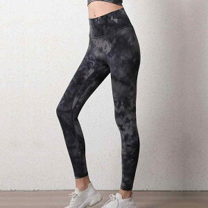 ヨガパンツ レディース タイダイ シームレス ストレッチ ハイウエスト ヒップアップ ランニング フィットネス ジム トレーニング ウォーキング スポーツパンツ 素肌感 吸汗速乾 ナイロン混