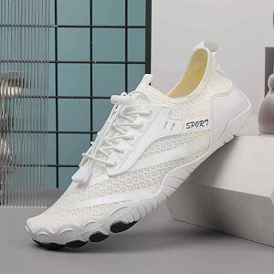 アクアシューズ メンズ レディース ユニセックス 5本指 水陸両用 ビーチ マリンスポーツ スイム ジム フィットネス ウォーキング アウトドア 渓流 川遊び 速乾 通気性 滑り止め ゴム底 春夏