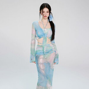 水着 レディース 長袖 体型カバー 温泉 リゾート ビーチ プール 海外旅行 ビキニ 4点セット セクシー 純欲系 ギャルスタイル 三角パンツ 大きいサイズ