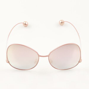 サングラス レディース メンズ 偏光レンズ UV400 UVカット 丸型 ボールモチーフ メタルフレーム ビッグフレーム 運転 ドライブ アウトドア レジャー 釣り ファッション小物 おしゃれ トレンド