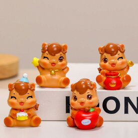 置物 干支 馬 かわいい 縁起物 樹脂製 新年 開運 ギフト プレゼント オフィス 卓上 リビング インテリア おしゃれ 記念品 お祝い 誕生日 引っ越し祝い ラッキーアイテム オブジェ デコレーション 現代シンプル