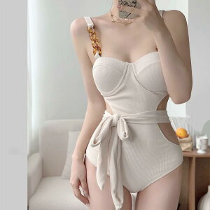 ワンピース水着 レディース 女性用 体型カバー セクシー フィットネス 温泉 ウエストマーク レトロ ワイヤー入り パッド入り バストアップ 無地 ハイウエスト 背中開き(x2)