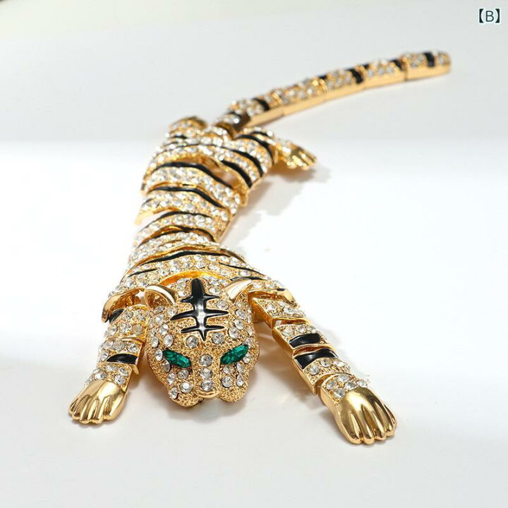 楽天市場】ブローチ メンズ レディース 大型 大ぶり 虎 タイガー 動物 