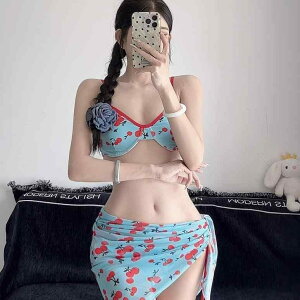 水着 レディース 体型カバー 着痩せ 露出控えめ ビキニ セパレート 4点セット スカートタイプ ワイヤー入り 韓国風 リゾート 旅行 大人可愛い スイムウェア ナイロン ポリエステル