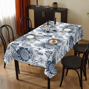 テーブルクロス 3Dデジタルプリント 幾何学模様 ポリエステル 長方形 モダン シンプル ダイニング 家庭用 おしゃれ エレガント 装飾(x2)