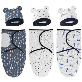 スリーパー 新生児 ベビー 赤ちゃん 夜泣き対策 安眠 ぐっすり 綿100% 繭型 コクーン型 オールシーズン 出産祝い 退院着 おくるみ 帽子付き かわいい キャラクター
