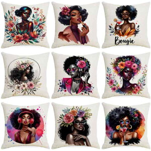 �N�b�V�����J�o�[ �A�t���J�l���� �C���X�g�� ���l�� 45x45cm �}���`�J���[ ���_�� �V���v�� �������� ���r���O �\�t�@ �Q�� �z�e�� ���f�����[���p ������� �C���e���A�G��