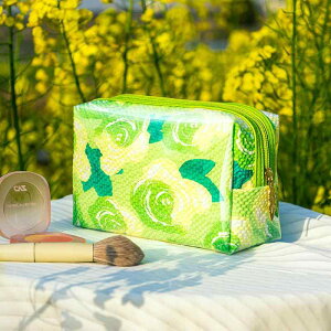 化粧ポーチ レディース 防水 携帯用 トラベルポーチ 大容量 コスメ収納 多機能 インスタ映え 花柄 メイクポーチ おしゃれ かわいい 旅行 出張 デスク収納 洗面用具 リップ 小物入れ(x2)