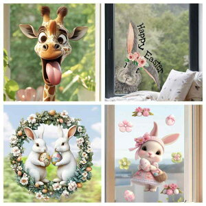 �E�H�[���X�e�b�J�[ ���킢�� �L���� �E�T�M ������ �h�� �h�J�r �\���Ă͂����� PVC�� ����OK ���� �Q�� �g�C�� ���r���O �q������ �͗l�ւ� �Ǐ��� DIY �����C�N