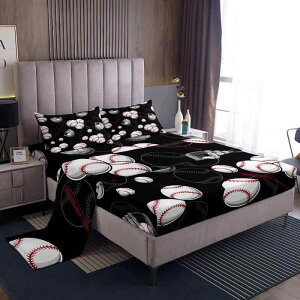 �}�C�N���t�@�C�o�[ �싅�� �Q��Z�b�g �{�b�N�X�V�[�c4�_�Z�b�g �X�|�[�c�f�U�C�� �v�����g �A�����J���X�^�C�� �Q�� �� �x�b�h���[�� �w������