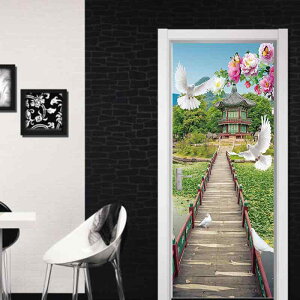 hAXebJ[ 3D ܂G tH[V[g S  rO Q   ͗lւ CeA fR[V ng  i  ȒPDIY PVC 2g