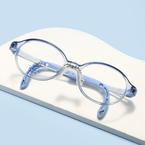 メガネ キッズ 子供用 TR90素材 軽量 柔軟 ソフトフレーム 曲がりにくい 壊れにくい 落ちにくい ブルーライトカット 度なし 伊達メガネ 楕円形 おしゃれ かわいい 男の子 女の子 学生