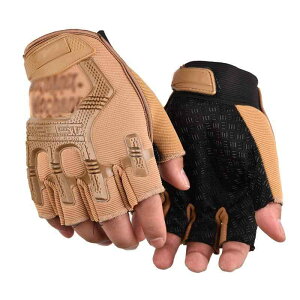 手袋 メンズ 男性用 滑り止め アウトドア スポーツ ミリタリー タクティカル グローブ プロテクト フィットネス サイクリング 自転車 フルフィンガー 夏用 ブラック 迷彩 軍用グリーン サン