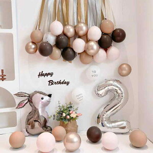 バルーン 子供 ベビー 1歳 誕生日 バースデー レトロ おしゃれ かわいい インスタ映え SNS映え うさぎ くま ハッピー デコレーション シーン演出