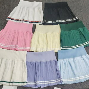 スコート レディース インナーパンツ付き ポケット付き ハイウエスト 速乾 ストレッチ ウエストシェイプ スポーツ フィットネス アウトドア テニス ランニング ヨガ ゴルフ ウェア