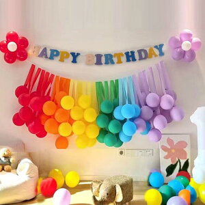 バルーン 子供 キッズ 誕生日 飾り付け パーティー デコレーション インスタ映え おしゃれ かわいい マカロンカラー アニマル型 背景 風船 厚手 たっぷり