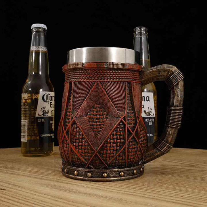 楽天市場】ビールジョッキ ドイツ製 ビッグサイズ 木製樽型 ヨーロッパ 