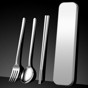 カトラリーセット 316ステンレス製 箸 スプーン 携帯用 収納ケース付き 学生用 通勤 オフィス ランチ アウトドア ソロキャンプ 一人用 シンプル おしゃれ モダン ポータブル