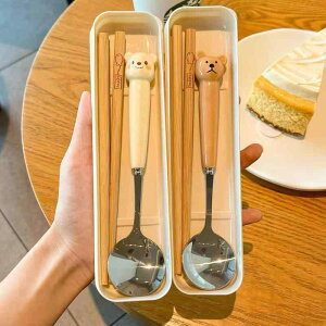 カトラリー 大人 学生 会社員向け かわいい ステンレス製 アウトドア 携帯便利 箸 スプーン フォーク 3点セット インスタ映え おしゃれ ランチボックス お弁当 ピクニック キャンプ 持ち運び