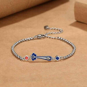 ブレスレット レディース レトロ アンティーク 七宝焼き エナメル レジン加工 瑞雲 如意 新中華風 民族風 幾何学模様 高級感 おしゃれ 上品 銅製