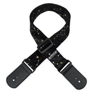 ギターストラップ アコースティックギター エレキギター ベース クラシックギター用 長さ調節可能 個性的 カートゥーン 星柄 デザイン 豊富なカラー おしゃれ