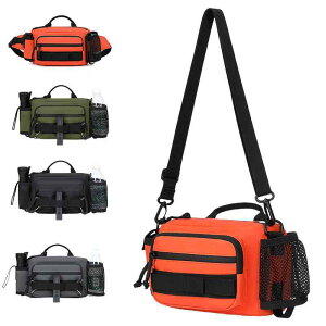 ボディバッグ ユニセックス 男女兼用 防水 大容量 多機能 オックスフォード生地 耐摩耗 負担軽減 サイクリング 釣り スポーツ アウトドア 無地 おしゃれ カジュアル ウエストバッグ アーバ