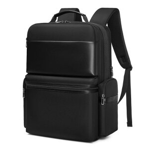 バックパック メンズ 防水 防犯 USB充電ポート付き 負担軽減 大容量 ビジネス 通勤 出張 旅行 トラベル 16インチPC対応 オックスフォード生地 ノートパソコン収納 ブラック カジュアル スタイ