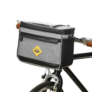 自転車 撥水加工 保冷保温 フロントハンドルバー フレーム取り付け 大容量 収納力抜群 ピクニック レジャー お弁当 通勤 通学 アウトドア 電動自転車 バイク 汎用 鞄