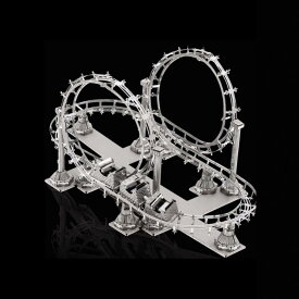 3Dパズル 大人向け ジェットコースター 車 バイク メタル 工作キット DIY 組立式 立体 空間認識能力 知育玩具 ホビー プレゼント 15歳以上向け