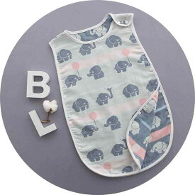 スリーパー ベビー キッズ 赤ちゃん 春夏 接触冷感 ひんやり 寝冷え防止 寝相対策 綿 コットン 竹繊維 ガーゼ 二層 三層 通気性 吸湿性 軽量 雲柄 星柄 ゾウ柄 ブタ柄 パンダ柄 パイナップル柄(x2)