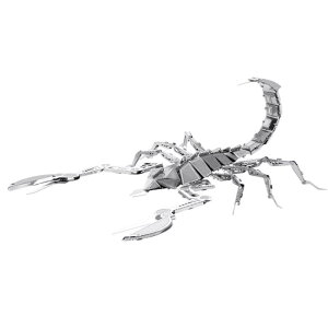 3D立体金属パズル 大人向け サソリ 車 バイク 空間認識力 知育 思考力向上 手作り DIY 組み立て式 合金製 模型キット インテリア ホビー ギフト 脳トレ パズルゲーム